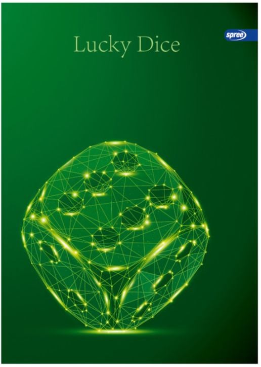 Тетрадка Spree Prismatic А5, 60 листа с широки редове