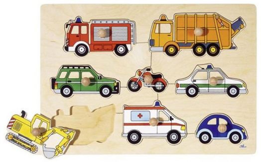 Пъзели с дръжки Goki