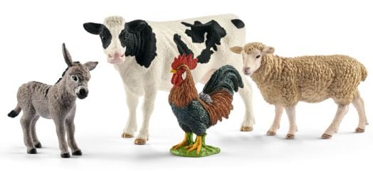 Комплект Schleich: Животни от фермата