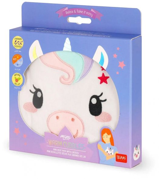 Мини ароматна възглавница за гушкане Legami - Unicorn