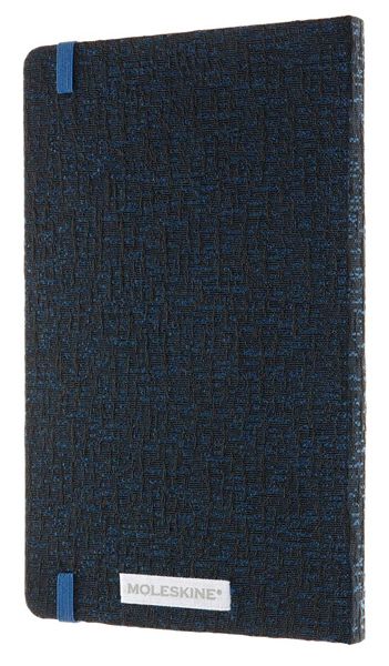 Тефтер Moleskine Limited Editions Blend Collection Blue Tissu с твърди корици и линирани страници