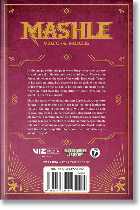 Mashle: Magic and Muscles, Vol. 9