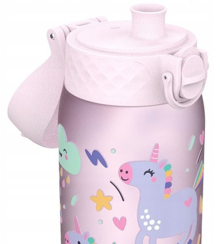 Бутилка за вода Ion8 - Еднорози, 350 мл.