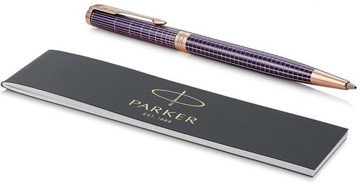 Химикалка Parker Royal Sonnet Chiselled Purple PGT