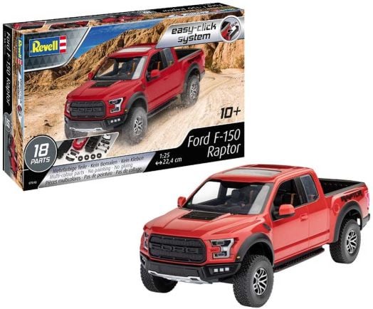 Сглобяем модел Revell - Ford F-150 Raptor