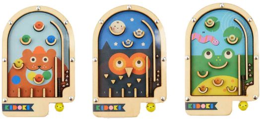Дървена игра с топче Kikkerland, асортимент