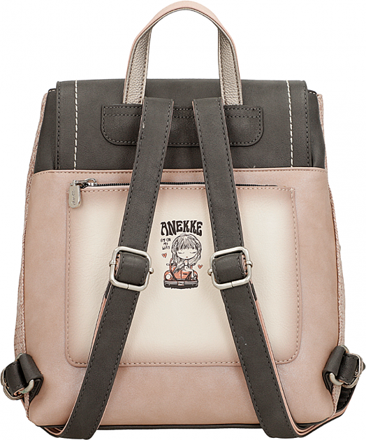 Раница Anekke Peace & Love Pink, 27 x 31 x 14 см.