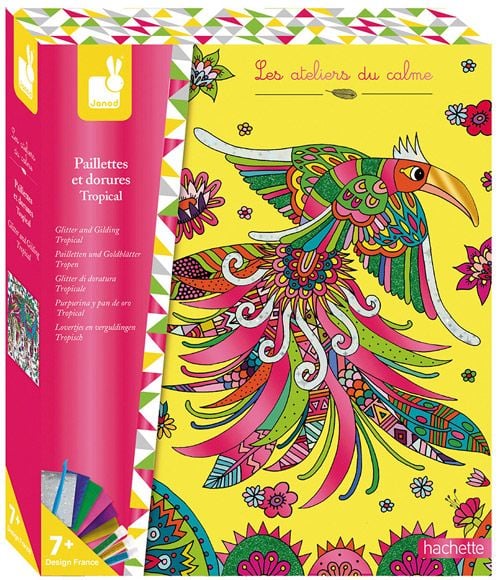 Креативен комплект Janod - Тропически блясък