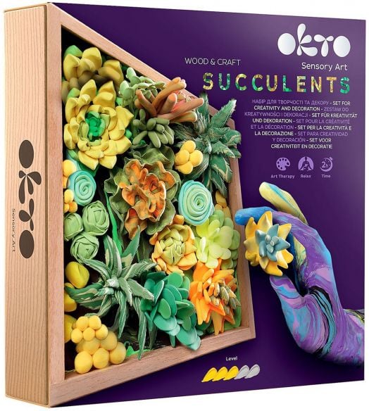 Творчески комплект Okto - Декорация с лек моделин 