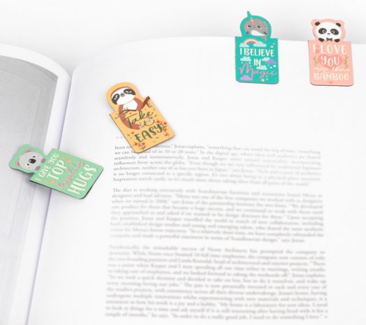 Комплект магнитни книгоразделители Legami Never Stop Reading