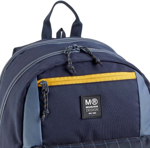 Раница Miquelrius Rider Black с две отделения и два предни джоба, 28 л.