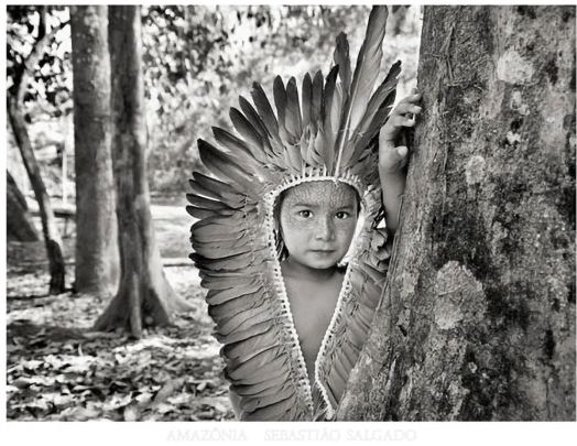 Sebastiаo Salgado. Amazоnia. Poster ‘Yawanawa Girl’