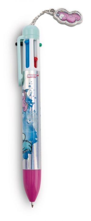 Многоцветна химикалка Nici - Еднорог Aquario