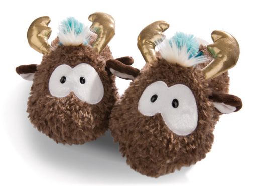 Плюшени пантофи Nici - Елен, размер 34-37