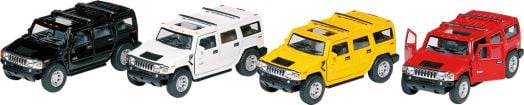 Метална играчка Goki - Джип Hummer H2 SUV