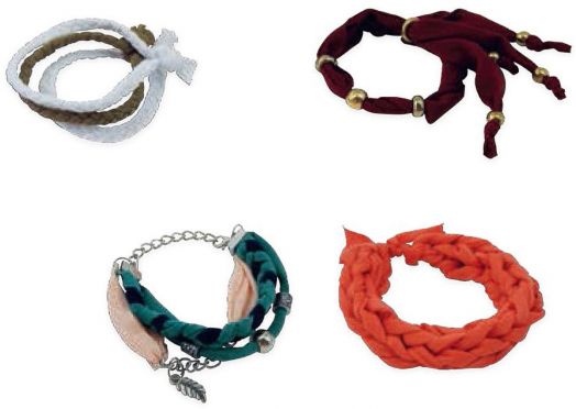 Творчески комплект Buki Be Teens - Направи сам гривни от трико