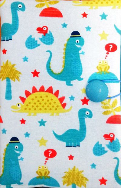 Текстилна подвързия за малки книги, нерегулируема