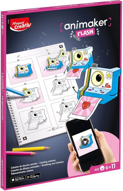Творчески комплект Maped Creativ - Animaker Flash, Poetic