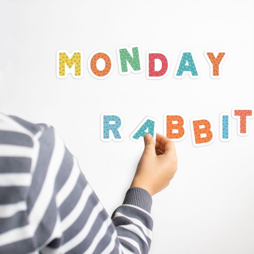 Магнитна игра Apli Kids - Букви, 40 броя