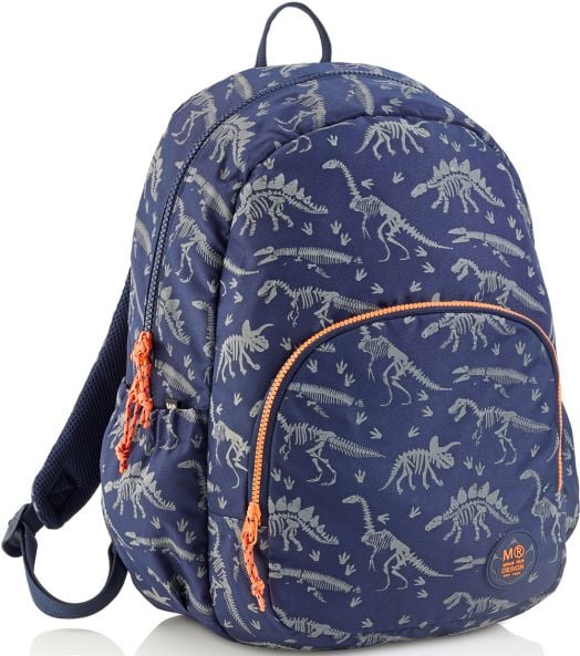 Раница Miquelrius Dino World с едно отделение, светеща в тъмното, 24 л.