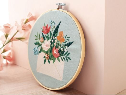 Комплект за бродиране Graine Creative - Букет