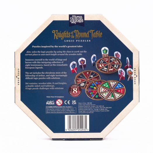 Логическа игра Professor Puzzle Myths and Legends - Рицари на Кръглата маса