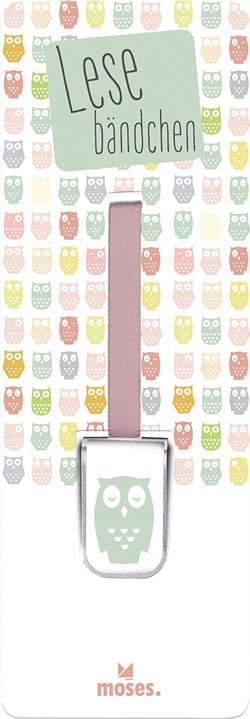 Разделител за книга щипка - Бухал