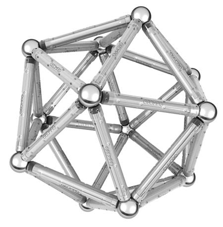 Магнитен конструктор Geomag - Pro-L Pocket, 53 части