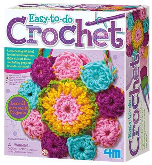 Творчески комплект 4M - Плетене на една кука