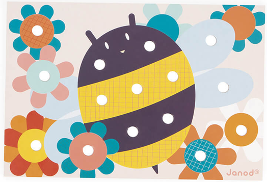 Дървена играчка Janod - Моята първа мозайка