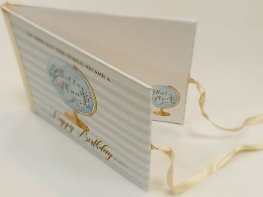 Луксозна поздравителна картичка за рожден ден - Better Place