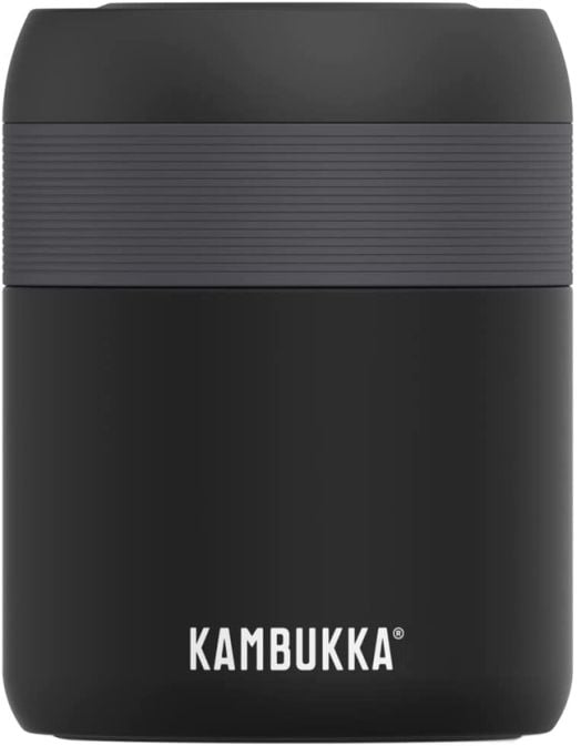 Буркан за храна Kambukka Bora - Черен, 600 ml