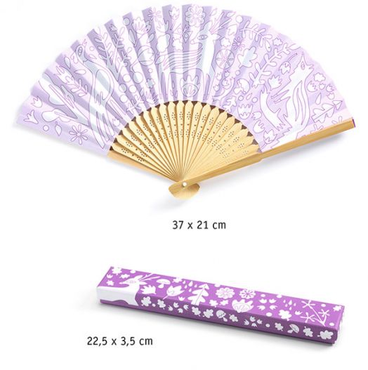 Творчески комплект Djeco: Направи си ветрило