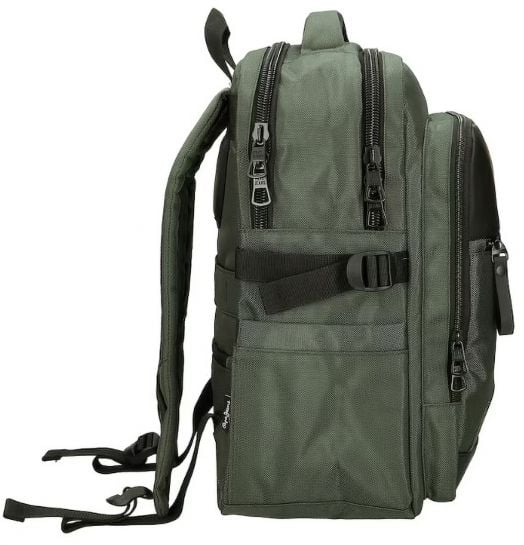 Раница за лаптоп Pepe Jeans Bromley с две отделения и преден джоб