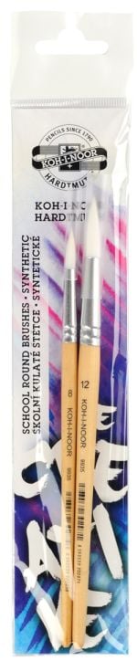 Комплект обли четки Koh-I-Noor: №8, №12