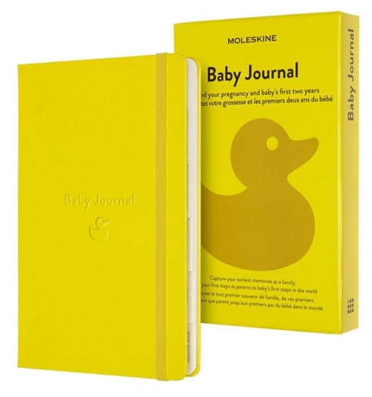 Тефтер Moleskine Passion Baby Journal Yellow