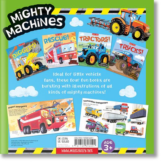 Mighty Machines 4-pack