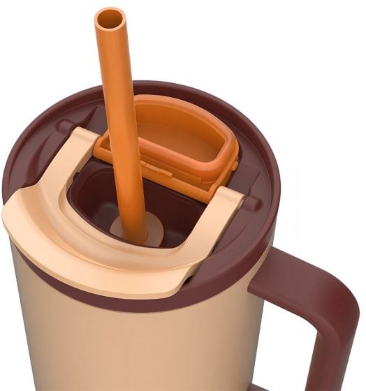 Стоманена термочаша Kambukka Rio Almond, 0.950 л.