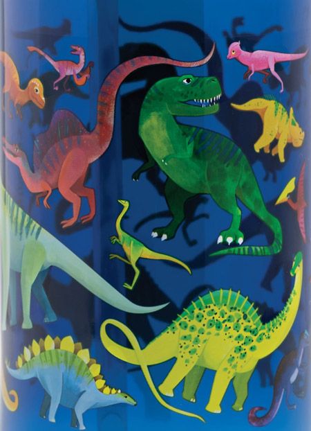 Бутилка за вода от тритан Crocodile Creek Dinosaurs, 450 мл.