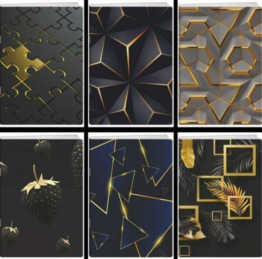 Тетрадка Elisa Elegance А4, 60 листа с широки редове