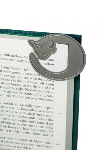 Метален разделител за книга с кoтка