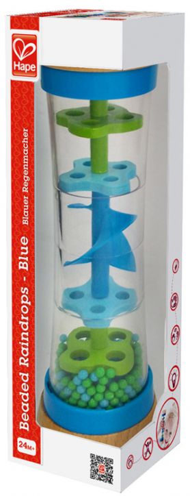 Мъниста Hape - Дъждовни капки, син