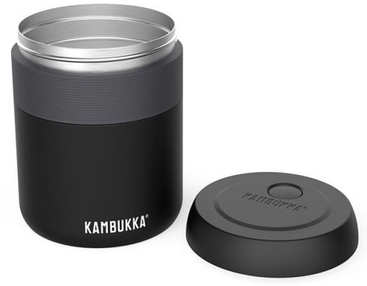 Буркан за храна Kambukka Bora - Черен, 600 ml