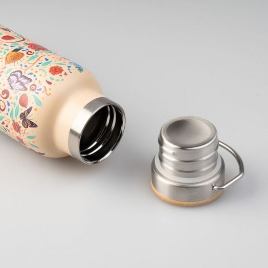 Метална бутилка Grupo Erik Frida Kahlo Viva La Vida с дръжка, 500 мл.