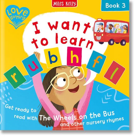 I Want to Learn: r u b h f l (Book 3)