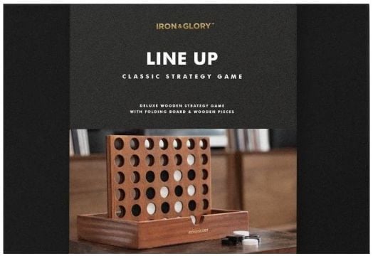 Игра Iron & Glory - Line Up (Four In A Row)