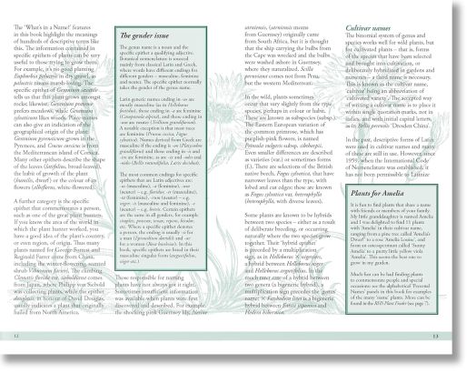 Plant Names Explained