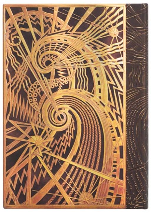 Тефтер Paperblanks - The Chanin Spiral Midi, 13 х 18 см.
