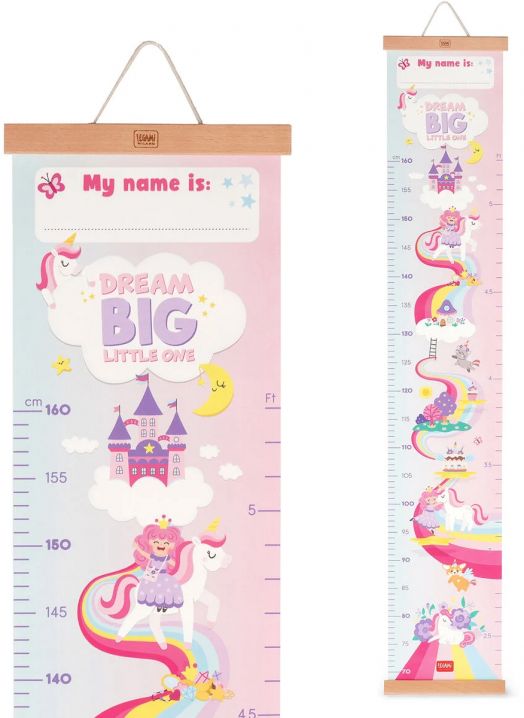 Детски метър за стена Legami - Unicorn