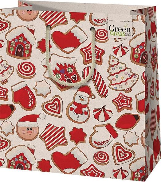 Подаръчна торбичка Cardex с коледни сладки